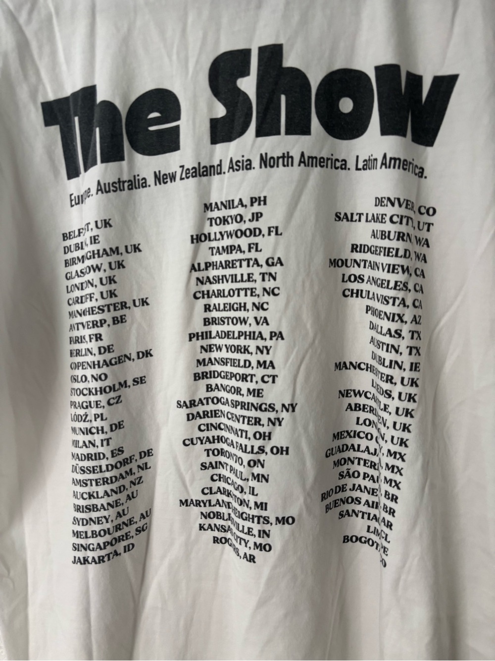The Show Graphic Tee - White - Picture 5 of 5